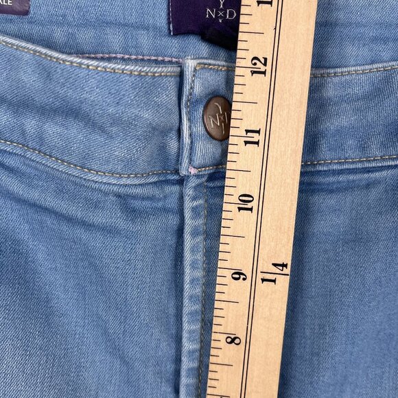 NYDJ Jeans Womens 16 Sophia Flare Ankle Lightwash Jeans Light Wash - Picture 7 of 8